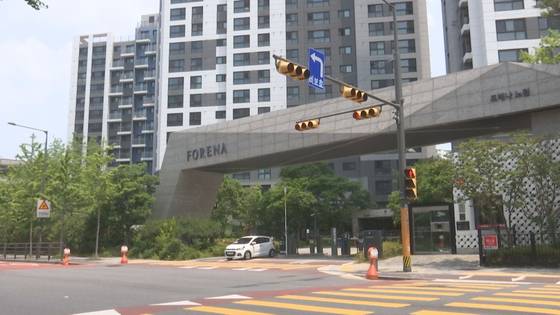 이준석 개혁신당 대선후보 소유 자택이 있는 서울 노원구 상계동의 한 아파트 단지.