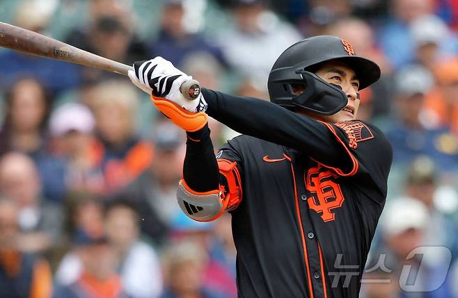 샌프란시스코 자이언츠의 이정후ⓒ AFP=뉴스1