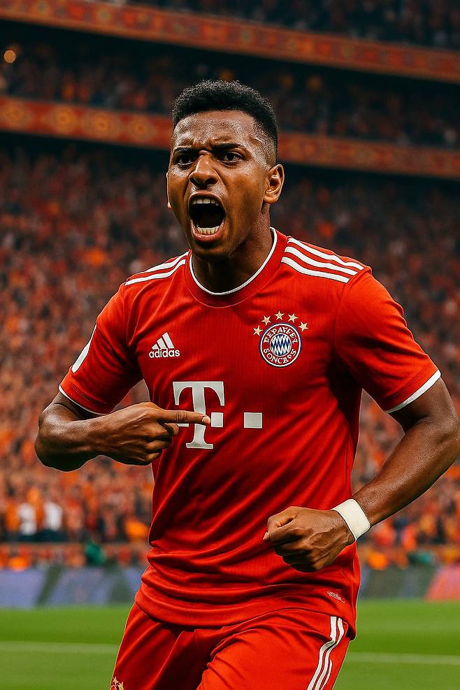 [스포츠조선 강우진 기자]한국 축구 국가대표 김민재가 뛰고 있는 독일 분데스리가 바이에른 뮌헨이 플로리안 비르츠 영입에 실패할 가능성이 커지고 있다. 비르츠를 영입하지 못하는 대신 레알 마드리드의 공격수 호드리구 영입에 올인할 것이란 전망이 나온다.

독일 스카이스포츠는 29일(한국시각) '호드리구는 비르츠 영입 실패에 대한 완벽한 해답이 될 수 있다'라고 보도했다. 사진=SNS