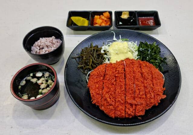 안성(부산)휴게소 ‘누엘아토돈가스의 꼬시래기 등심돈가스’