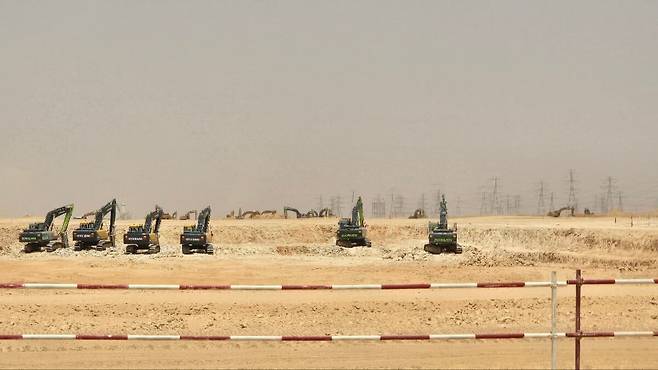 루마 사업부지./산업통상자원부 공동취재단 제공