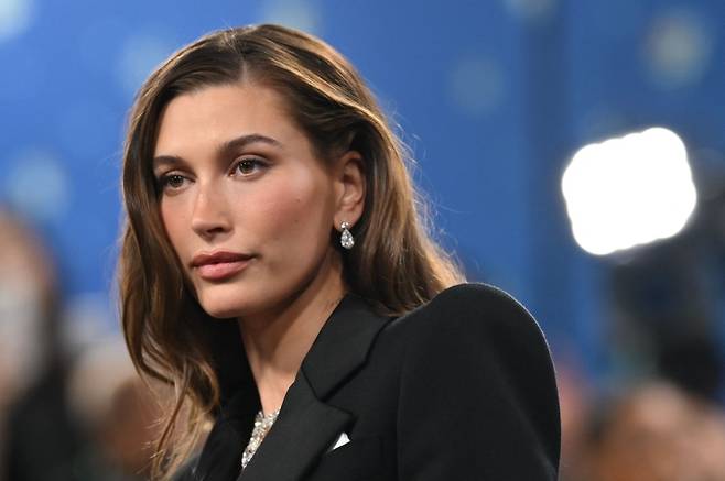 ▲ 팝스타 저스틴 비버의 아내인 모델 헤일리 비버 [연합뉴스]&nbsp;