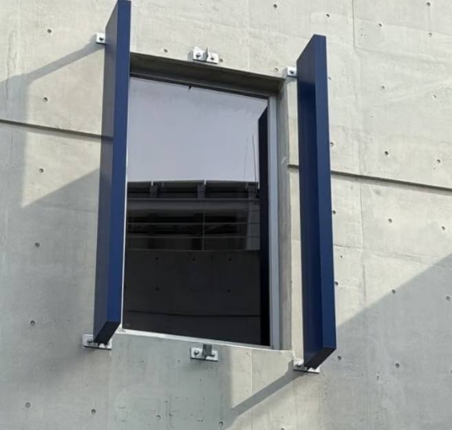 창원NC파크 루버 낙하사고 외벽