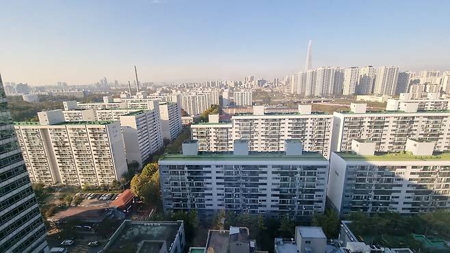 수서역 인근 수서 삼익 아파트 단지 전경. 매경DB