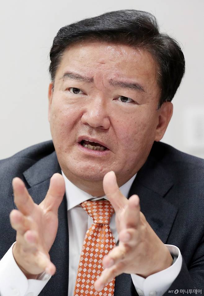 민경욱 자유한국당 의원 인터뷰 /사진=김창현 기자 chmt@