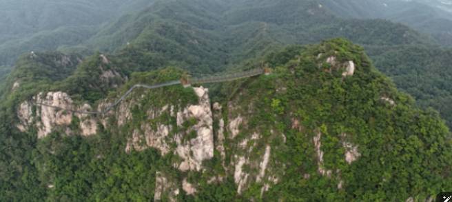 운악산 정상부 출렁다리 조감도./사진제공=포천시