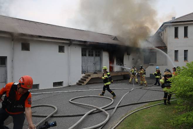 경북 칠곡소방서 제공