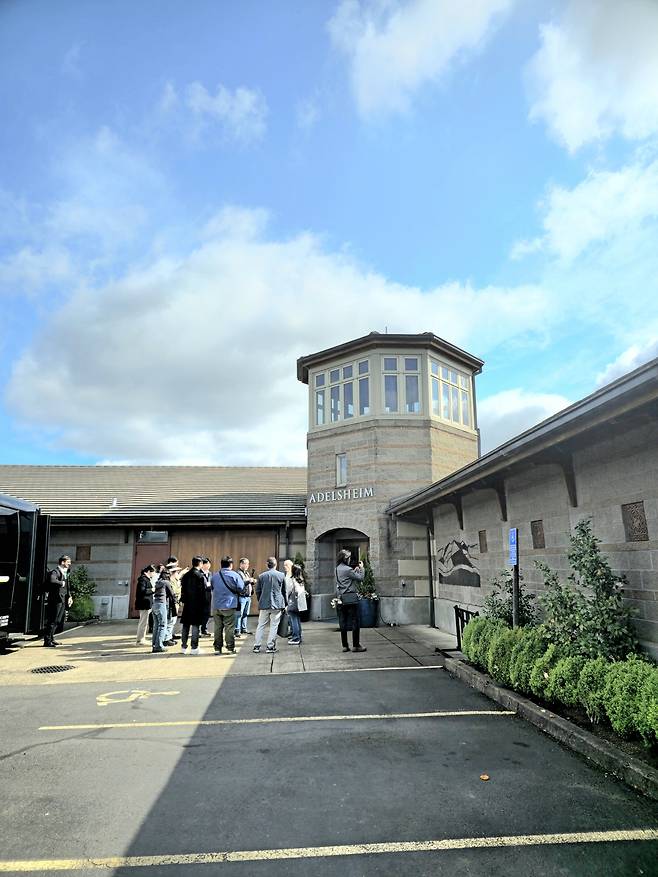 아델스하임 와이너리 전경.