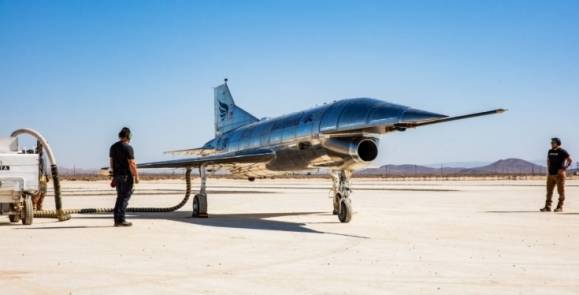 미국 항공 스타트업 헤르메우스(Hermeus)가 극초음속 항공기 프로젝트의 일환으로 드론 쿼터호스 Mk.1(사진)의 첫 비행을 완료했다. 헤르메우스 제공