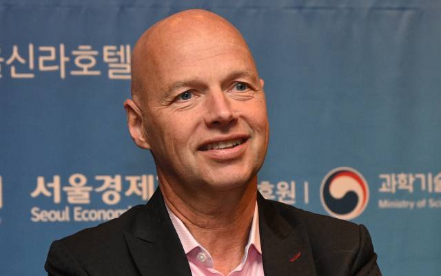 [서울포럼 2025]서배스천 스런 스탠퍼드대 교수(구글X·웨이모 창립자, 유다시티 회장). 오승현 기자