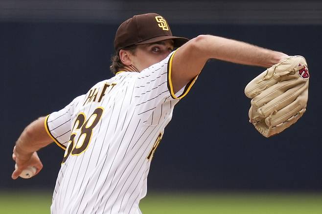 ▲ 카일 하트는 메이저리그 복귀전에서 5회를 채우지 못했다. ⓒ연합뉴스/AP