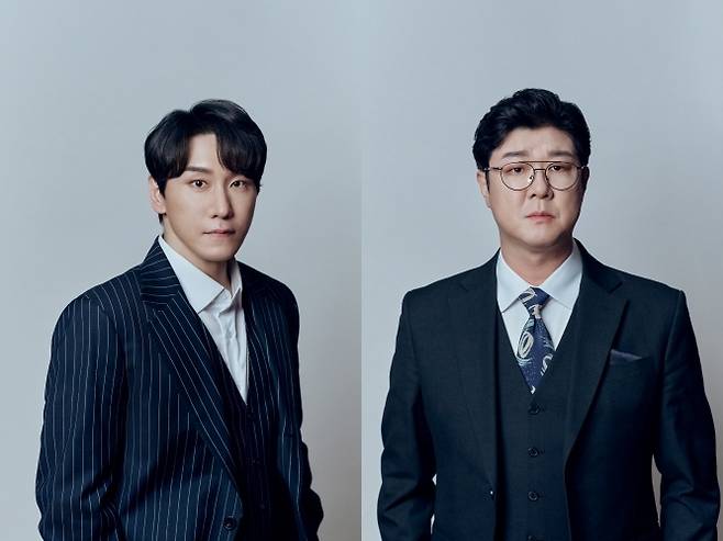 뮤지컬 '더 퍼스트 그레잇 쇼' 배우 조형균 & 박성훈 [세종문화회관 제공. 재판매 및 금지]