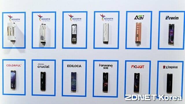 PCI 익스프레스 5.0 규격 기반 M.2 2280 NVMe SSD. (사진=지디넷코리아)