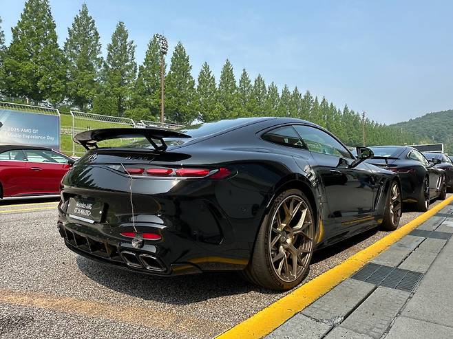 AMG GT 55 4MATIC+ 론치에디션의 고정식 리어 윙