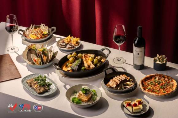 데이비드리와 선보이는 시그니처 메뉴. [사진=반얀트리서울]