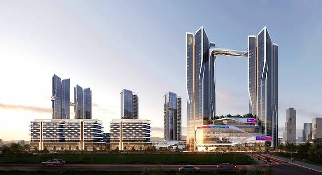 용산정비창 전면1구역 포스코이앤씨 조감도. 사진=포스코이앤씨