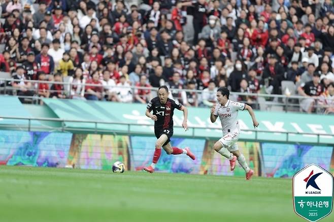 FC 서울 공격수 문선민. 사진=한국프로축구연맹