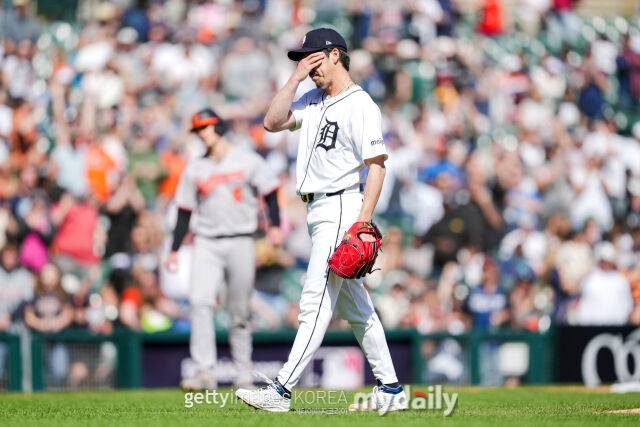 디트로이트 타이거즈 시절의 마에다 겐타./게티이미지코리아