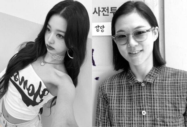 그룹 아이브 멤버 장원영(왼쪽), 배우 한예리 / 장원영 버블 및 한에리 인스타그램