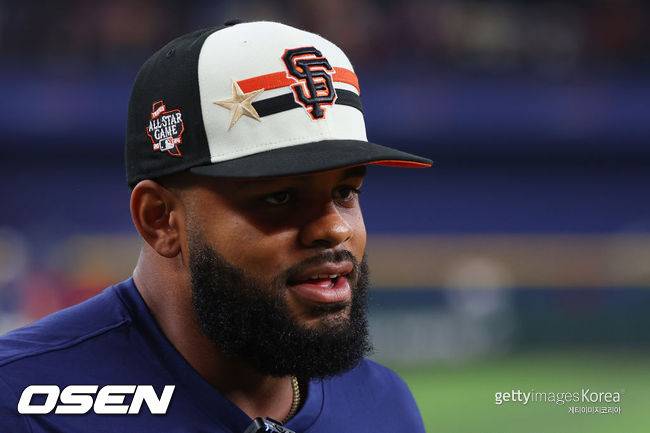 [사진] 지난해 올스타에 선정된 샌프란시스코 엘리엇 라모스. ⓒGettyimages(무단전재 및 재배포 금지)