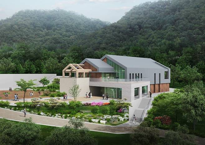 양양 목재 문화체험장 조감도 [양양군 제공. 재판매 및 DB 금지]