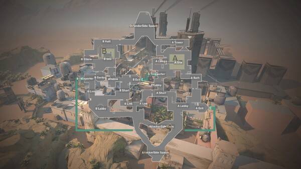 - 바인드는 출시 당시 독특한 기믹맵이란 평가였지만, 현재 발로란트 맵풀에 자연스럽게 녹아들었다&nbsp;