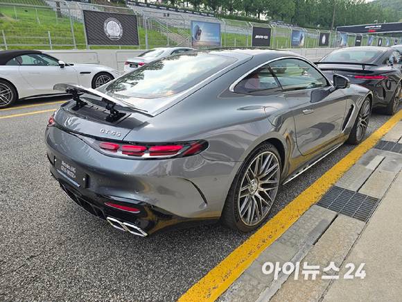 '더 뉴 메르세데스 AMG GT 55 4MATIC+'. [사진=김종성 기자]
