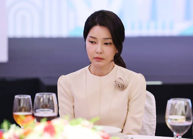 윤석열 전 대통령 부인 김건희 여사. 뉴시스