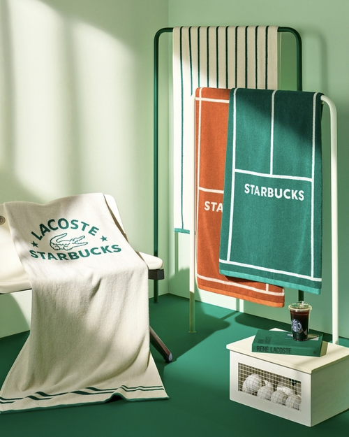 스타벅스 여름시즌 라코스테 협업 굿즈 [사진 = 스타벅스코리아]