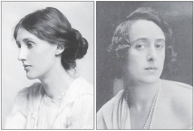 페미니즘의 어머니로 불리는 영국 작가 버지니아 울프(왼쪽)의 문학적 육체적 뮤즈는 같은 여성이자 또 같은 유부녀이기도 한 비타 색빌 웨스트(오른쪽)였다.