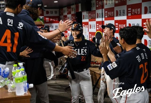 한화 채은성은 31일 창원 NC전에서 큰 존재감을 드러냈다. 사진=한화 제공