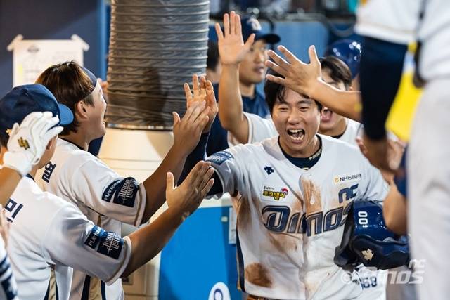 31일 창원 한화전에서 빠른 발을 선보인 NC 박영빈. 사진=NC 제공