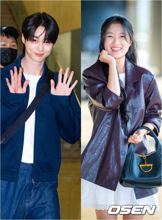 [OSEN=민경훈 기자] 변우석, 김혜윤 출국 /rumi@osen.co.kr