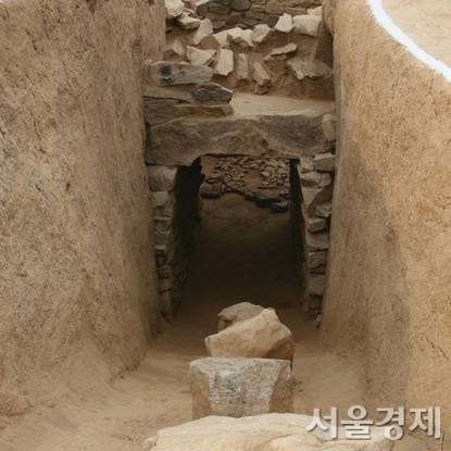 세종 한솔동 고분군 2호분 모습. 사진 제공=한국고고환경연구소