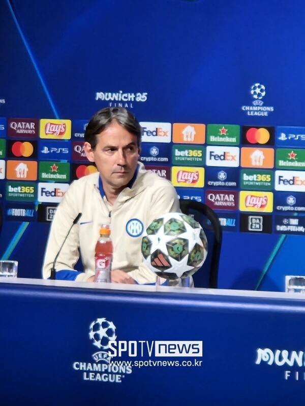 ▲ 시메오네 인자기 인테르 밀란 감독.