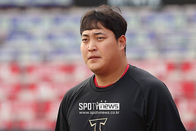 ▲ 31일 수원 kt전에서 제구력 문제를 드러내며 결국 패전을 안은 조상우 ⓒ곽혜미 기자