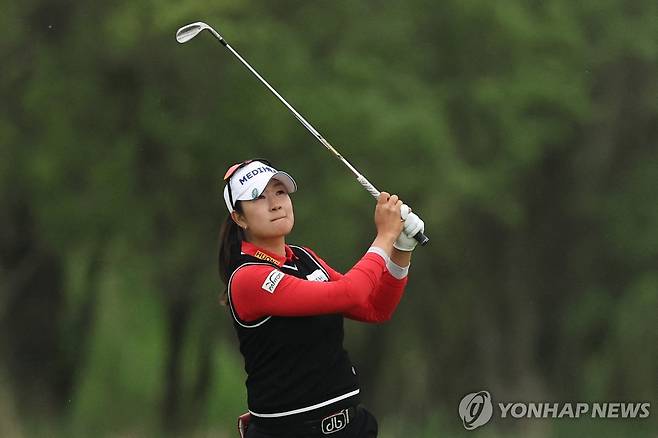 김아림의 2라운드 경기 모습 [게티이미지/AFP=연합뉴스]
