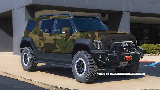 기아 타스만 SUV 위켄더 예상도