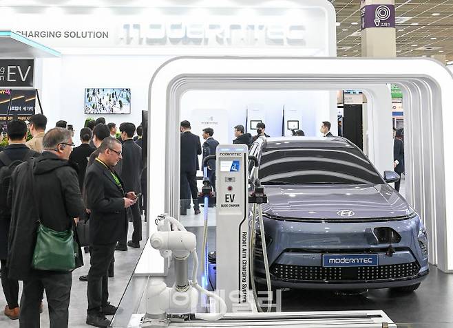 전기차 전문 전시회 ‘EV 트렌드 코리아’ 지난 행사 모습 (사진=코엑스)