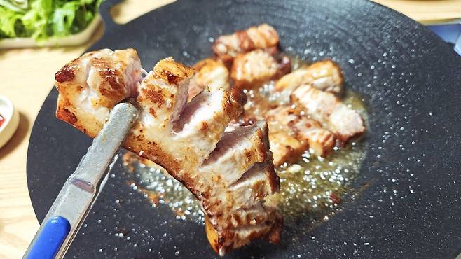 20250531_214857.jpg 저녁 통삼겹 굽고 그 기름에 파전