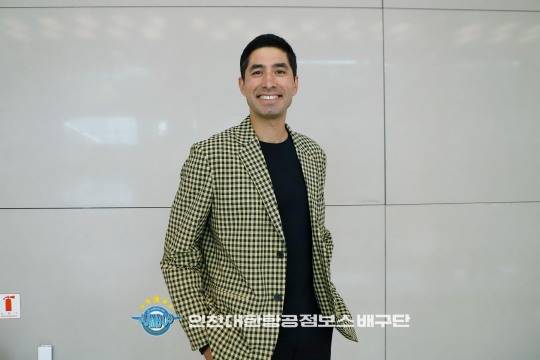 입국한 하파엘 헤드위즈 대한항공 신임 코치. 사진[연합뉴스]