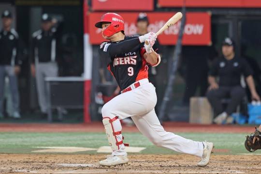 KIA 윤도현의 5월 22일 kt전 경기 모습. 사진[연합뉴스]