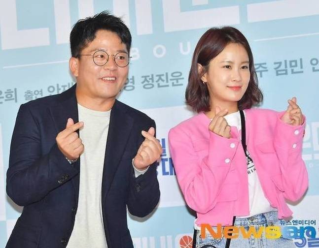왼쪽부터 김준호 김지민 / 뉴스엔 DB