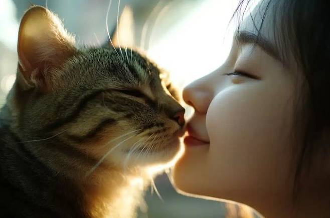 [서울=뉴시스] 도쿄농업대 미야이리 유타로 박사 연구진은 고양이들이 냄새를 맡는 대상에 따라 사용하는 콧구멍이 달라지고 성격에 따라서도 행동 양상이 다르다고 밝혔다. (사진 = 뉴로사이언스 캡처) 2025.05.30. *재판매 및 DB 금지