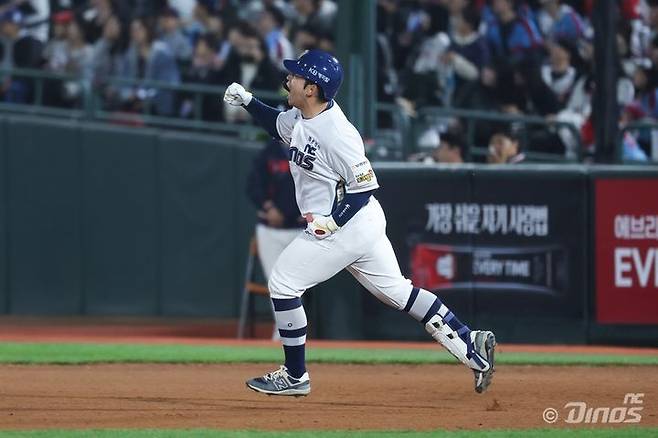 [서울=뉴시스] 프로야구 NC 다이노스의 오영수. (사진 = NC 다이노스 제공) *재판매 및 DB 금지