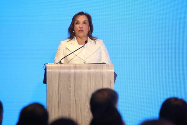 디나 볼루아르테 페루 대통령. EPA연합뉴스