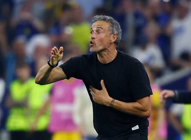 루이스 엔리케 PSG 감독. 뮌헨 | 로이터연합뉴스