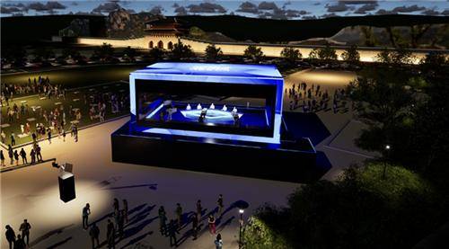 KBS 개표방송의 주 무대인 'K-큐브' [KBS 제공. 재판매 및 DB 금지]