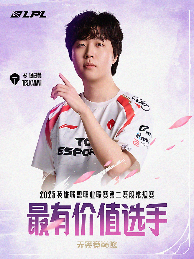 TES '카나비' 서진혁(사진=LPL)