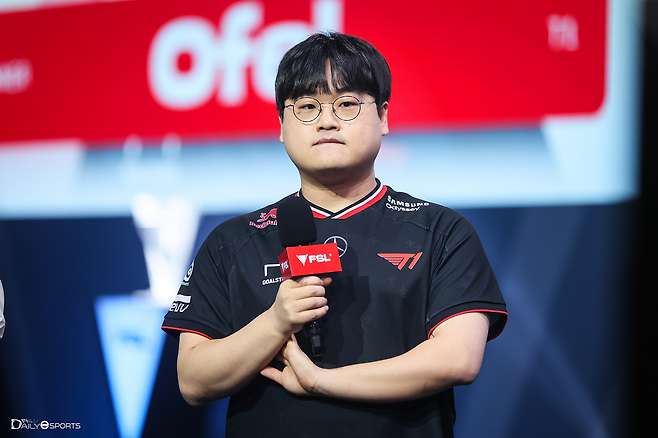 4강전을 넘어 우승까지 노리고 싶다는 T1 '오펠' 강준호.